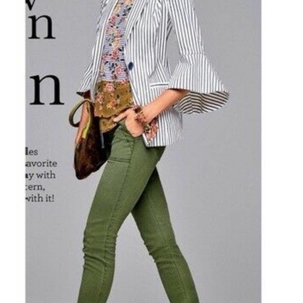 CAbi Quest Olive Green Pants